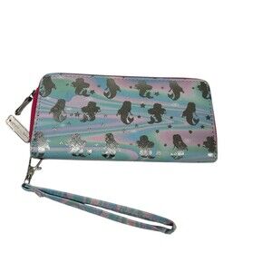 Simply Southern Wallet Womens One Size Mermaid Holographic Zip-Around